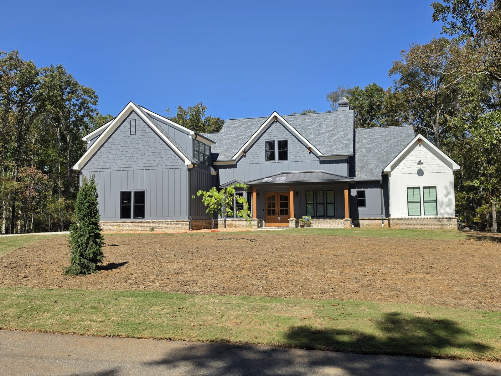 Black Creek Farmhouse project view 2